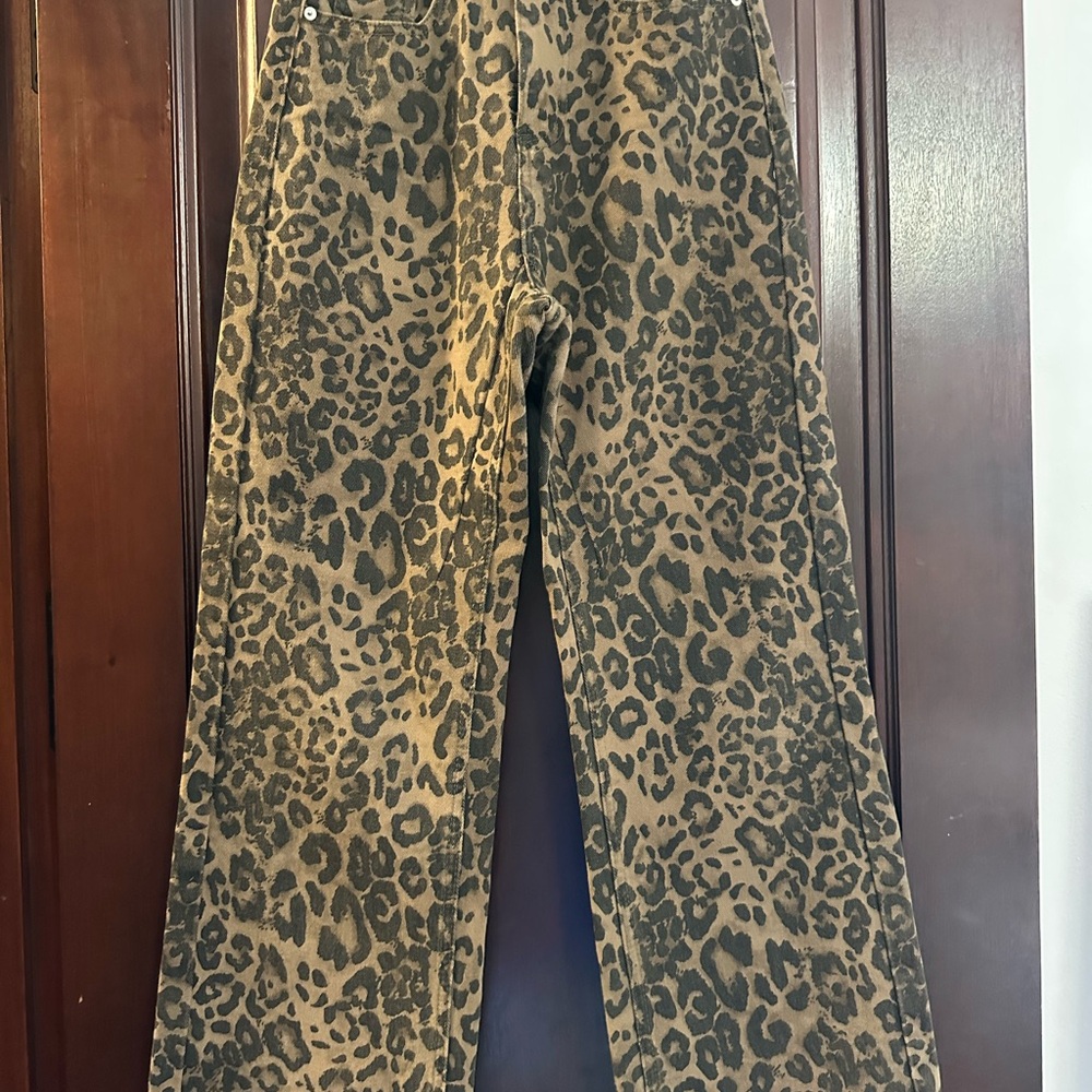Aelfric Eden leopard print jeans - 26